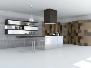 kitchen minimal scene 3D Model