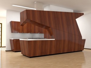 modern kitchen scene max 2011 3D Model