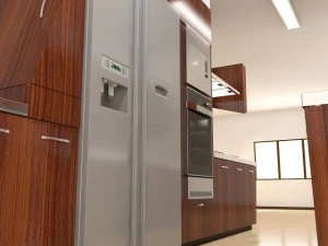 modern kitchen scene max 2011 3D Model