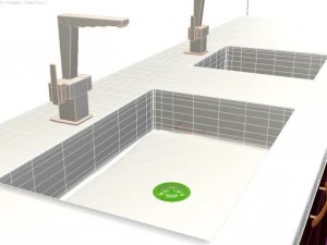 modern kitchen scene max 2011 3D Model