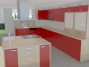 kitchen modern max 2011 3D 模型
