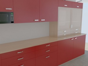 kitchen modern max 2011 3D 模型