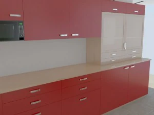kitchen modern max 2011 3D Model