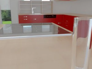 kitchen modern max 2011 3D Model