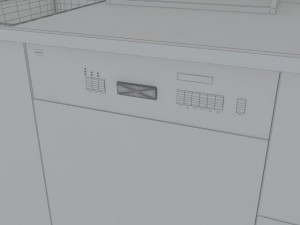 kitchen modern max 2011 3D 模型