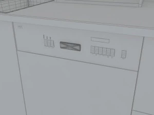 kitchen modern max 2011 3D Model