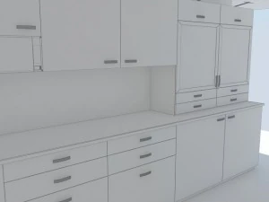 kitchen modern max 2011 3D Model
