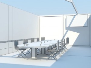office scene max 2011 Model 3D