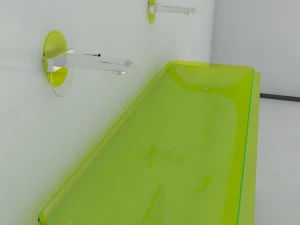 modern bathroom sink max 2011 3D Model