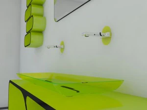 modern bathroom sink max 2011 3D Model