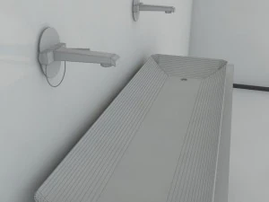 modern bathroom sink max 2011 3D Model