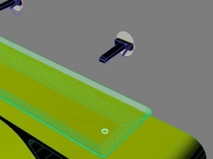 modern bathroom sink max 2011 3D Model