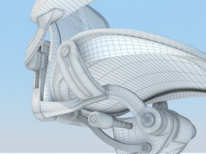 aeron work herman miller chair 3D Model