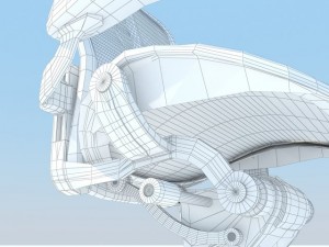 aeron work herman miller chair 3D Model