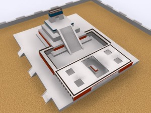 tenochtitlan 3d ancient city max 2010 3D Model