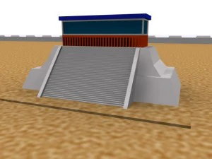 tenochtitlan 3d ancient city max 2010 3D Model