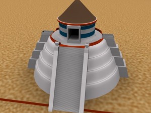 tenochtitlan 3d ancient city max 2010 3D Model