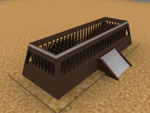 tenochtitlan 3d ancient city max 2010 3D Model
