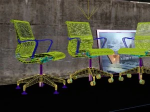 setu chair set max 2011 3D Model