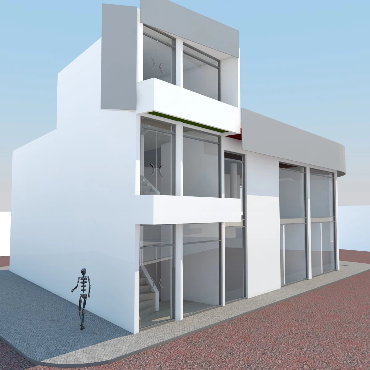 building commerce max 2011 3D Model .c4d .max .obj .3ds .fbx .stl .blend 