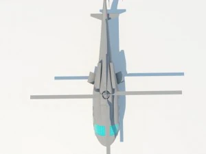 helicopter s 76 max 2011 3D Model
