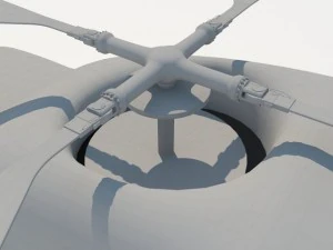 helicopter s 76 max 2011 3D Model