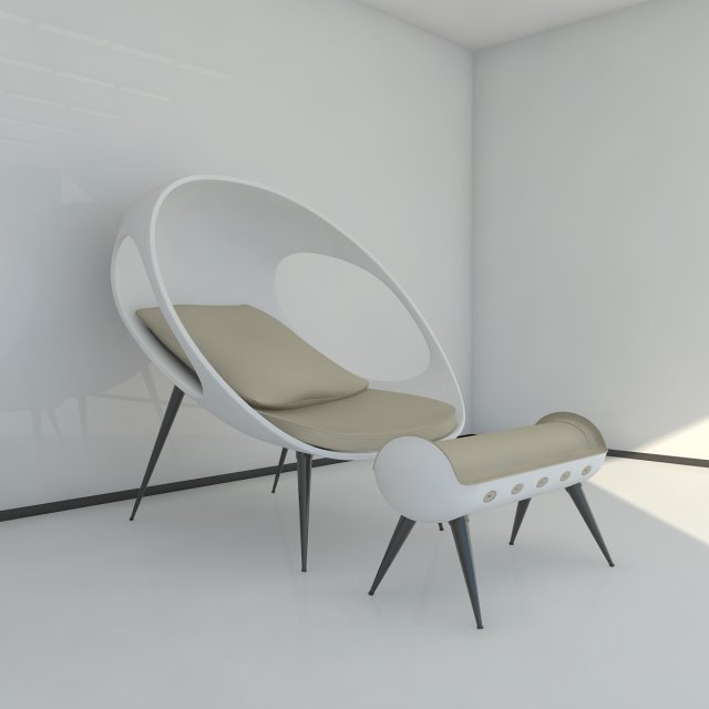 modern sofa gefeva lounge max 2011 3Dモデル .c4d .max .obj .3ds .fbx .stl .blend 
