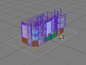 house and commerce max 2011 3D Model