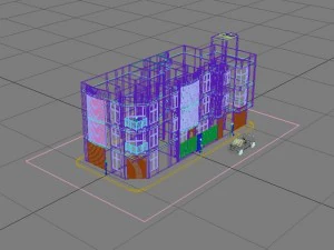 house and commerce max 2011 3D Model