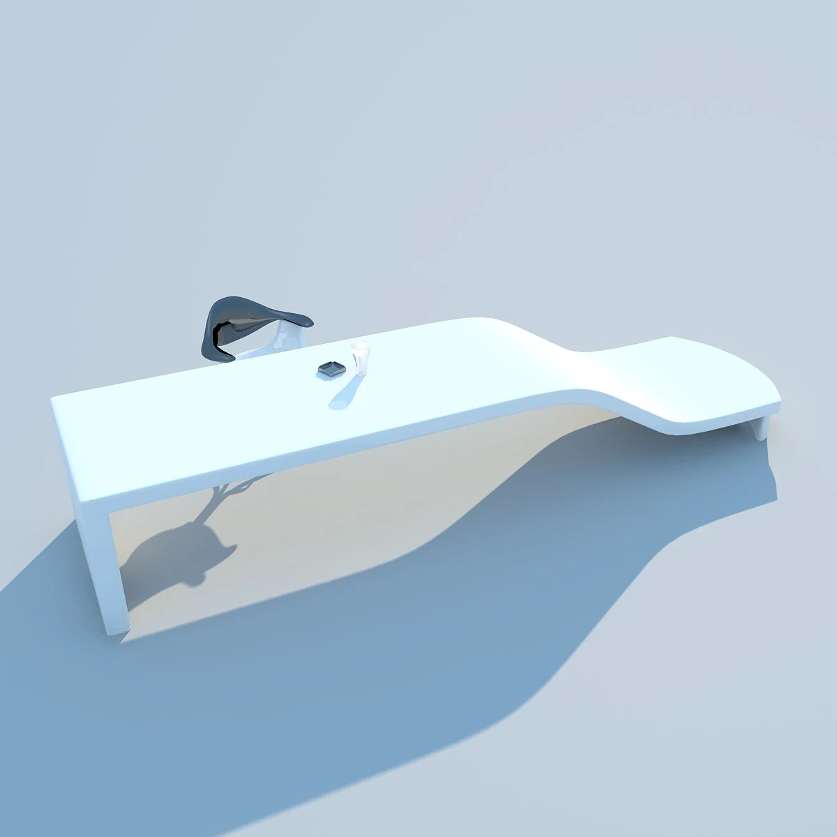 desk  max 2011 3D Model .c4d .max .obj .3ds .fbx .stl .blend 