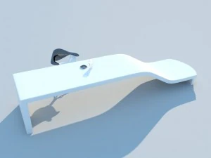 biurko max 2011 Model 3D