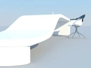 desk  max 2011 3D Model