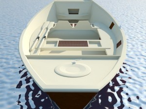 wooden boat max 2011 3D-Modell