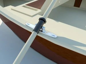 wooden boat max 2011 3D Model