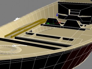 wooden boat max 2011 3D-Modell