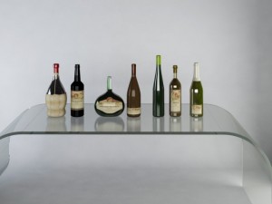 luxury wine bottles max 2011 3D Model