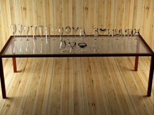 x&iacute;caras e copos max 2011 Modelo 3D