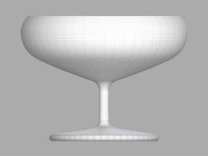 cups and glasses max 2011 Model 3D