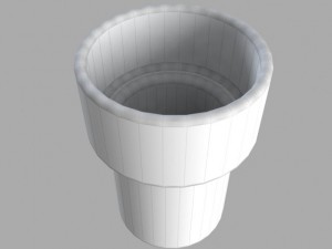 cups and glasses max 2011 Model 3D
