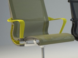 herman miller setu chair max 20102011 3Dモデル