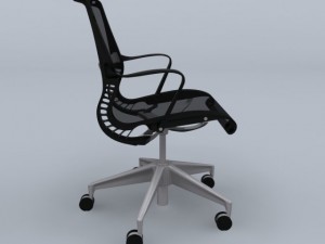 herman miller setu chair max 20102011 3Dモデル