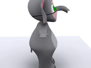 elephant girl max 2010 3D Model