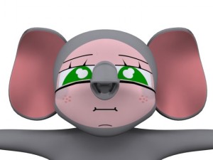 elephant girl max 2010 3D Model