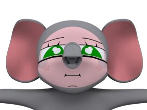 elephant girl max 2010 3D Model