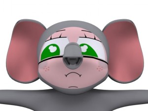 elephant girl max 2010 3D Model
