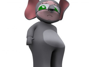 elephant girl max 2010 3D Model