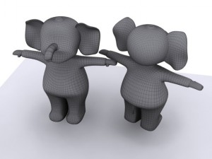 elephant girl max 2010 3D Model