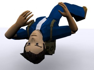 low poly character in max 2010 3D 模型