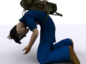 low poly character in max 2010 3D 模型