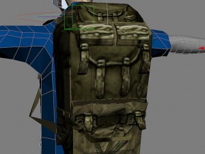 low poly character in max 2010 3D 模型